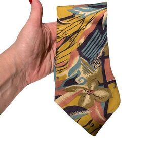 DiMaro Elegante Tie ❤️Host Pick ❤️ Vintage Abstract 57”x 3.5”